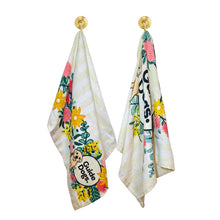 Load image into Gallery viewer, Terry Tea Towels - Floral - Guide Dogs
