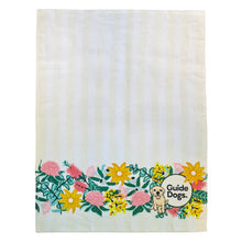 Load image into Gallery viewer, Terry Tea Towels - Floral - Guide Dogs
